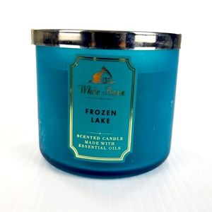 White Barn Frozen Lake 3 wick Candle